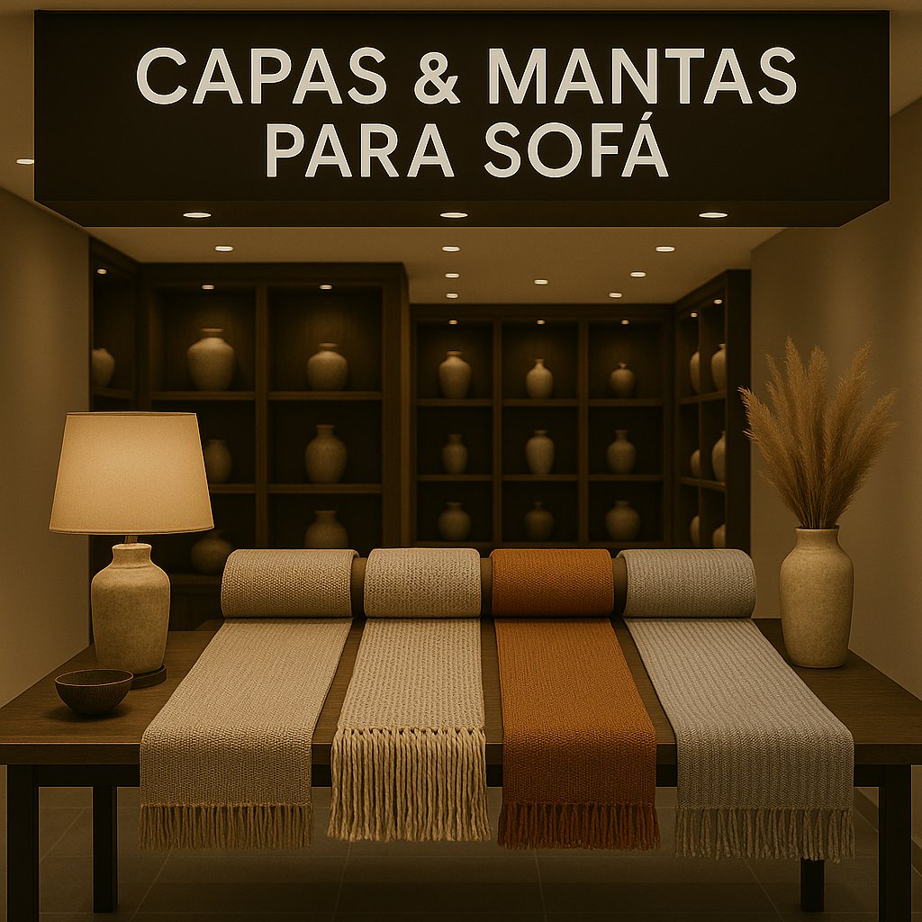 Capas & Mantas para Sofá