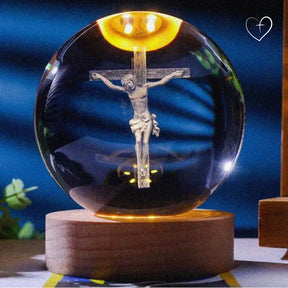 Luminária Católica Esfera em 3D