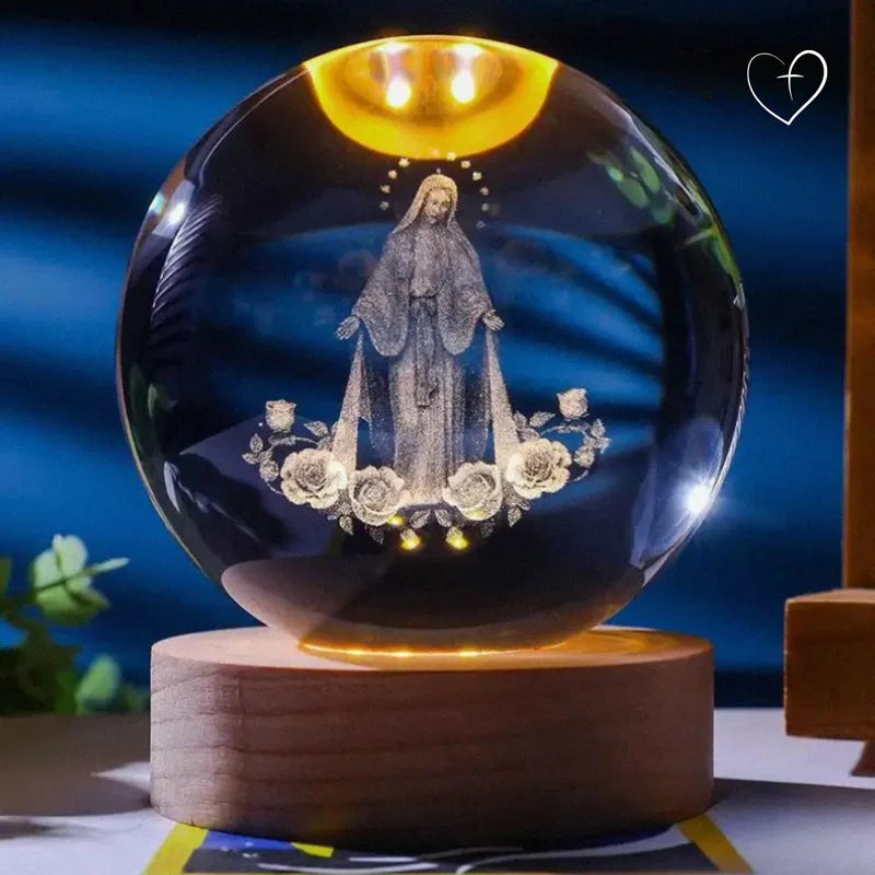 Luminária Católica Esfera em 3D
