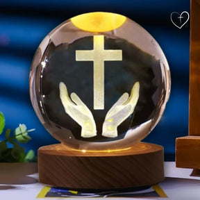 Luminária Católica Esfera em 3D