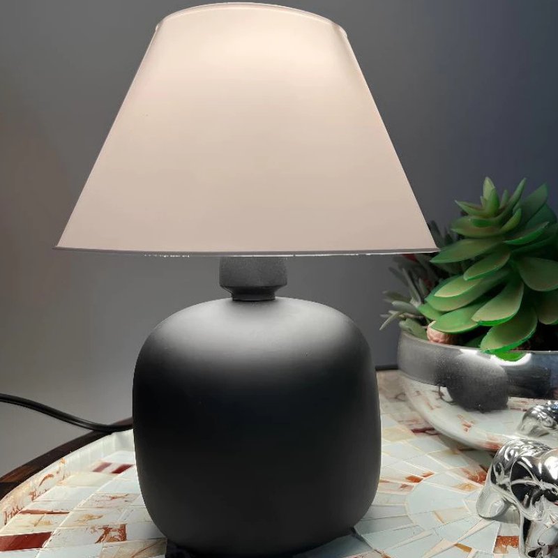 Abajur de Mesa para Quarto em Cerâmica