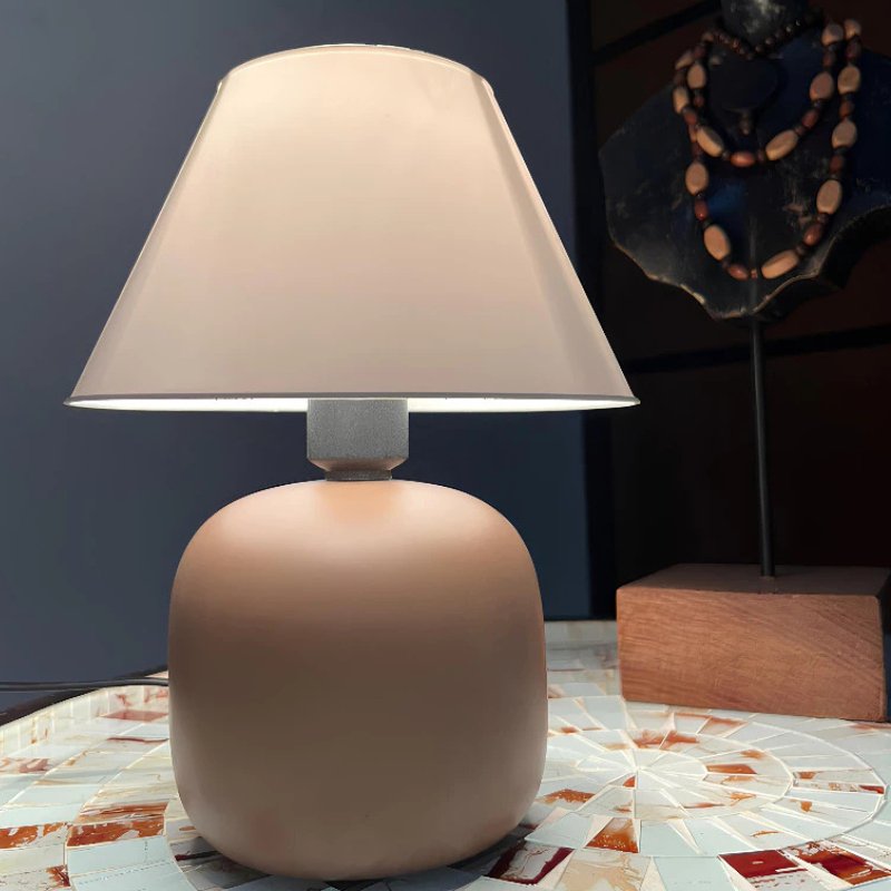 Abajur de Mesa para Quarto em Cerâmica
