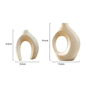 Conjunto com 2 Vasos Decorativos de Casal
