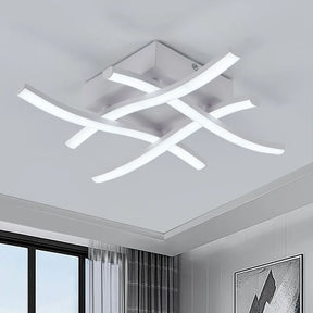 Luminária LED com Design Curvo