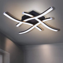 Luminária LED com Design Curvo