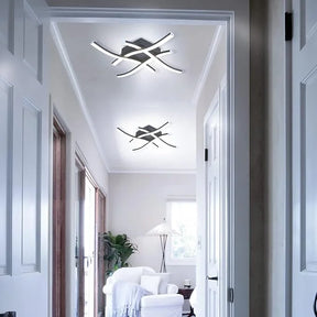 Luminária LED com Design Curvo